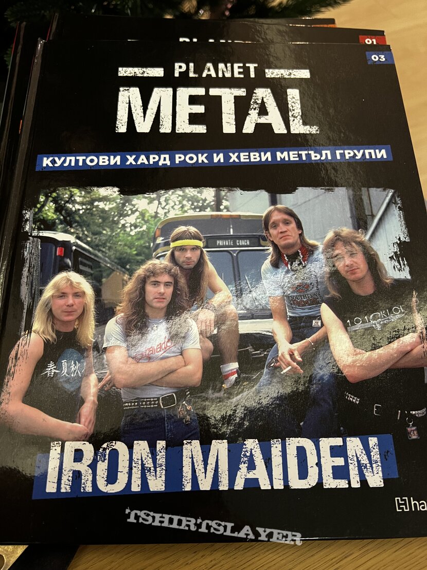 Iron Maiden Planet Metal Book 