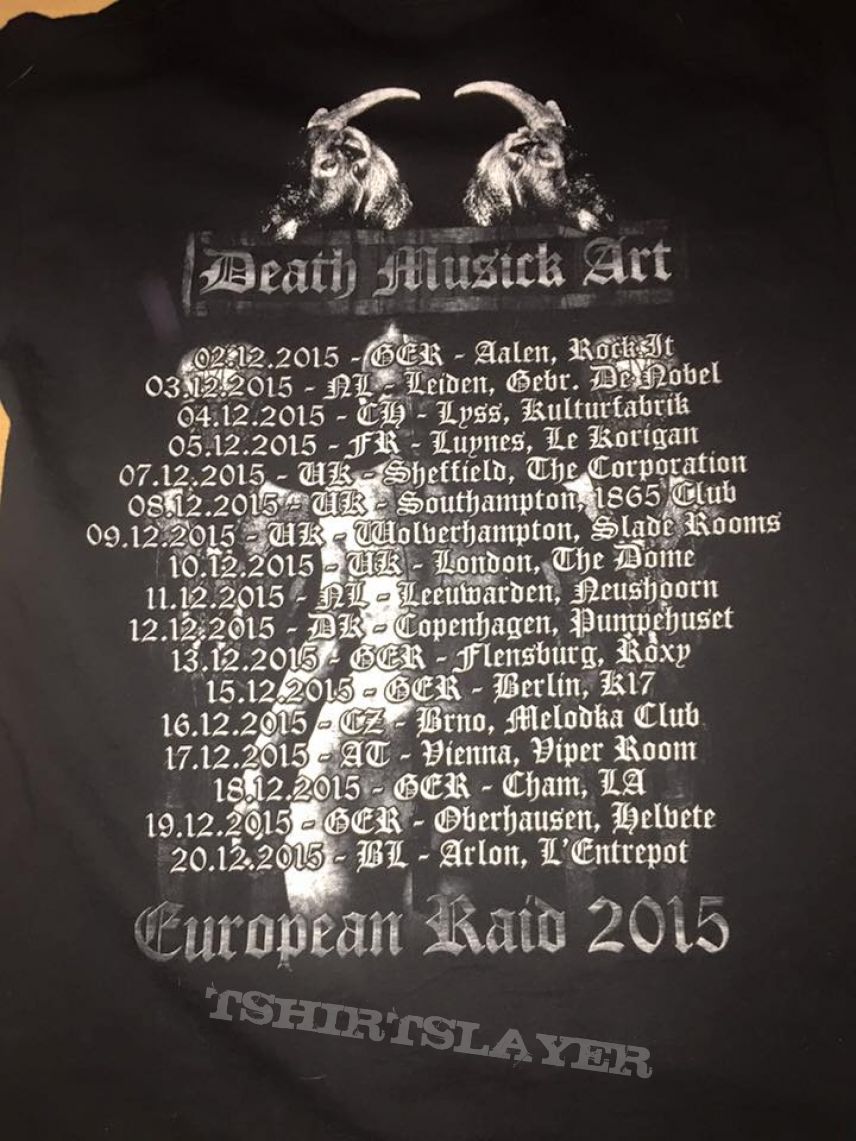 Belphegor Conjuring The Dead Tour Shirt