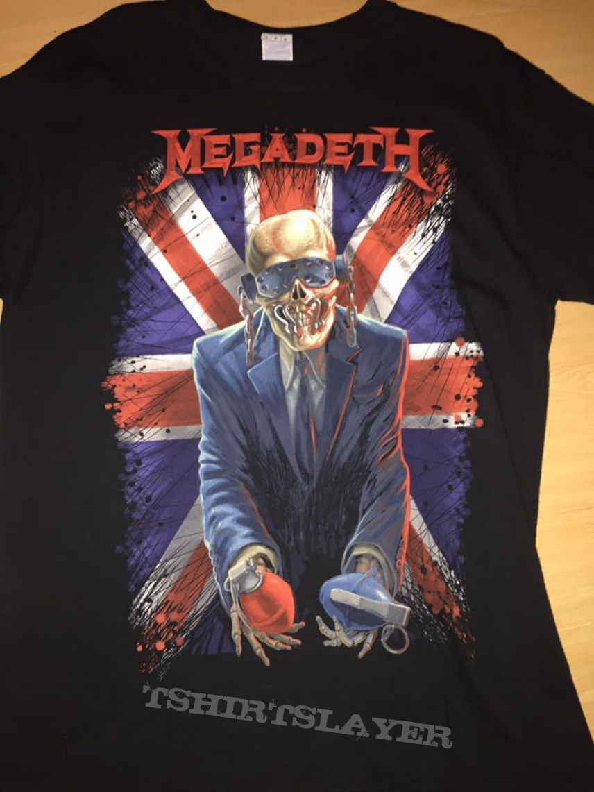 Megadeth Tour Shirt 2015