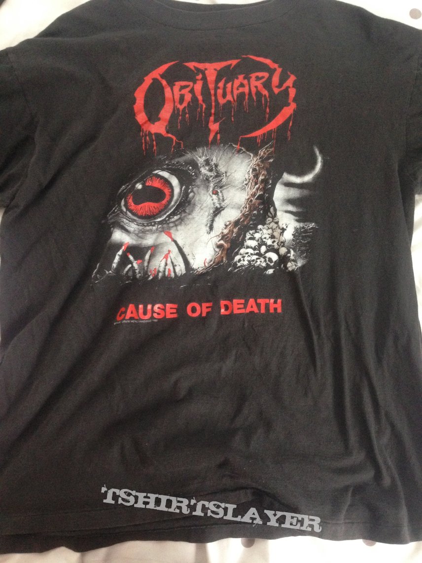 Obituary cause of death tour