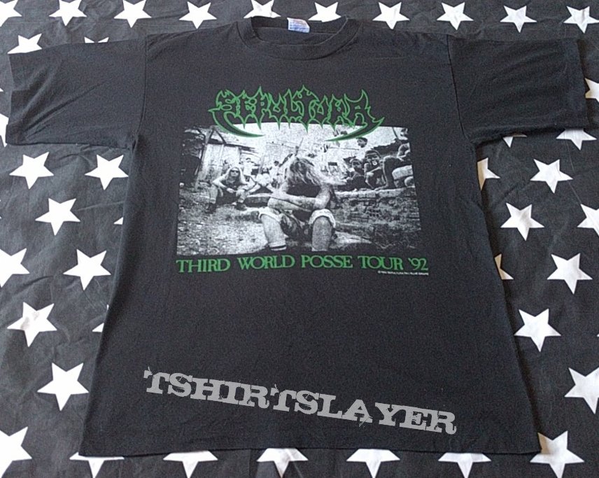 Sepultura third world posse tour 92 