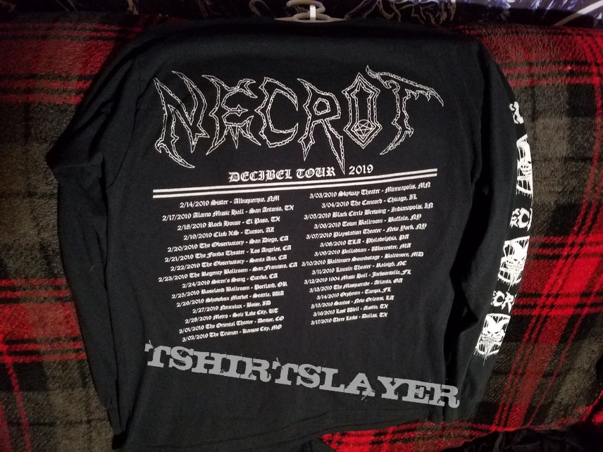 Necrot LS from 2019 CC/Morbid Angel Decibel Tour