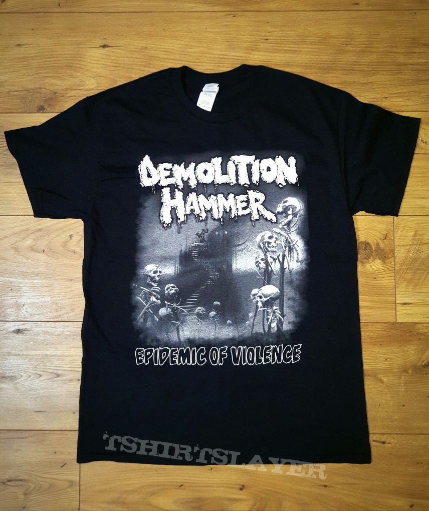 T-shirt Demolition Hammer &quot;Epidemic of Violence&quot;
