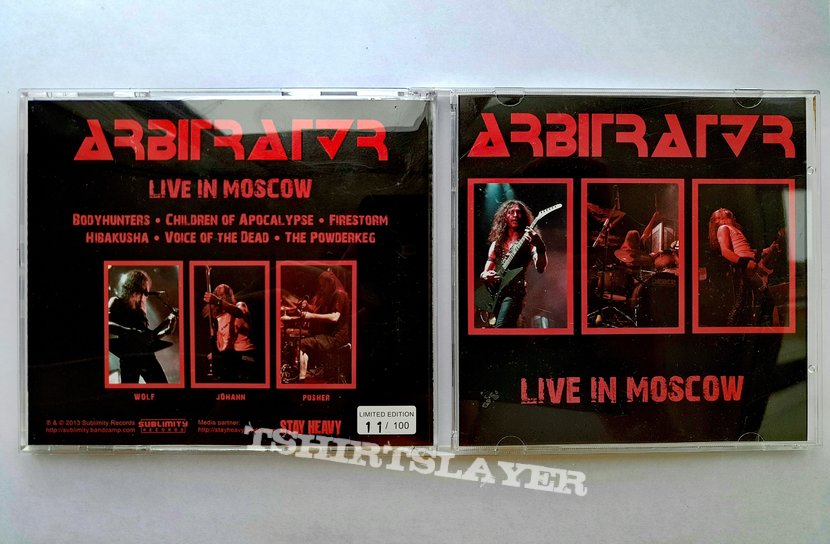 DVD Arbitrator &quot;Live in Moscow&quot;