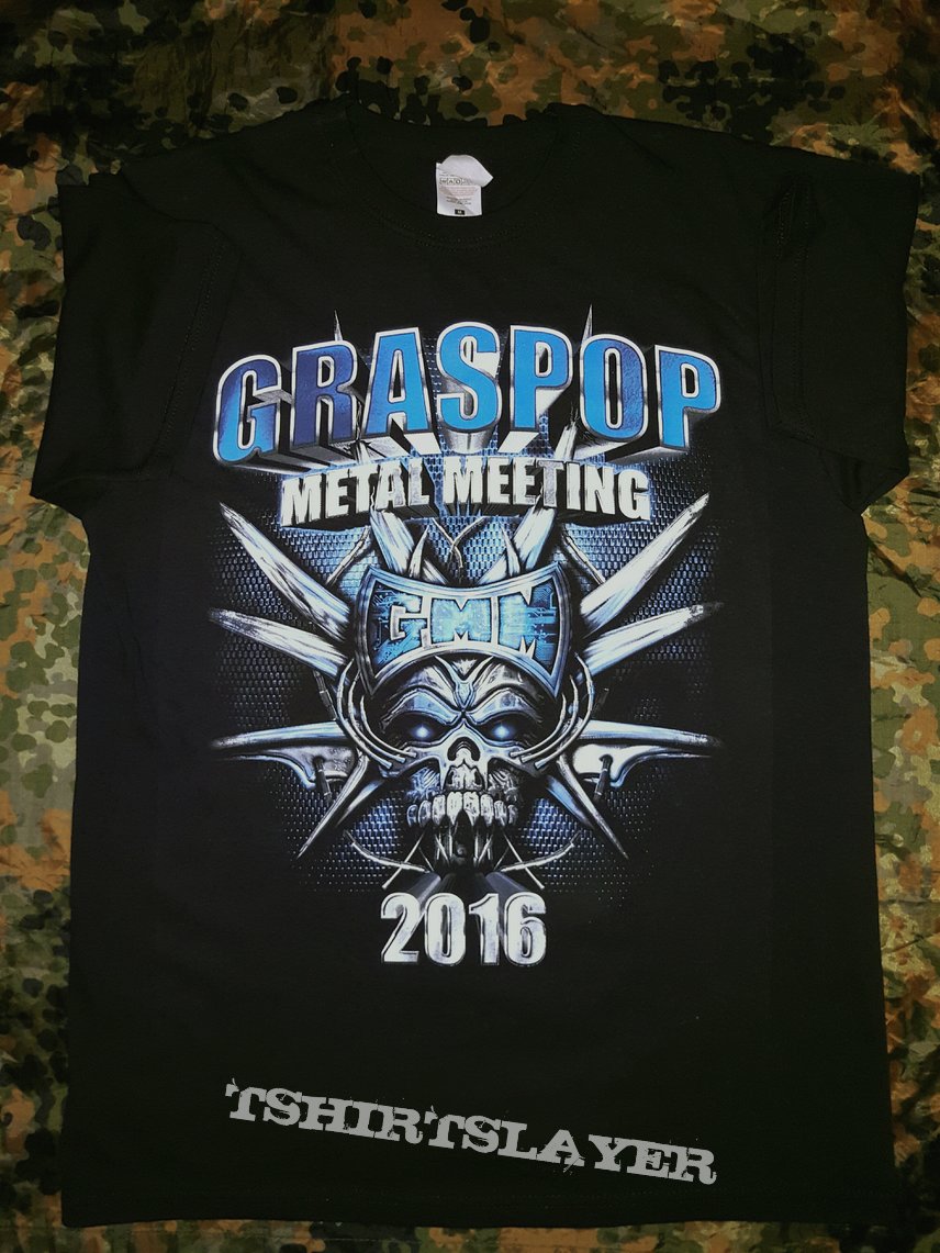 T-shirt Graspop Metal Meeting 2016 | TShirtSlayer TShirt and BattleJacket  Gallery