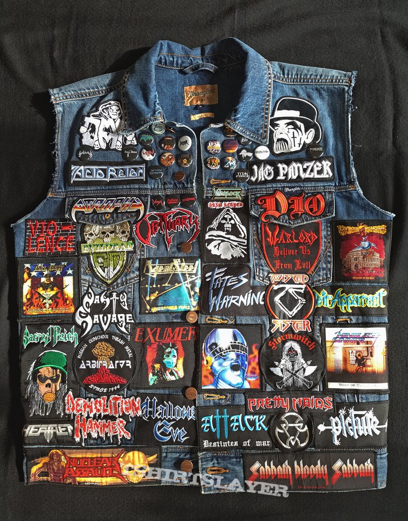 Hirax My first Battle Jacket is ready!