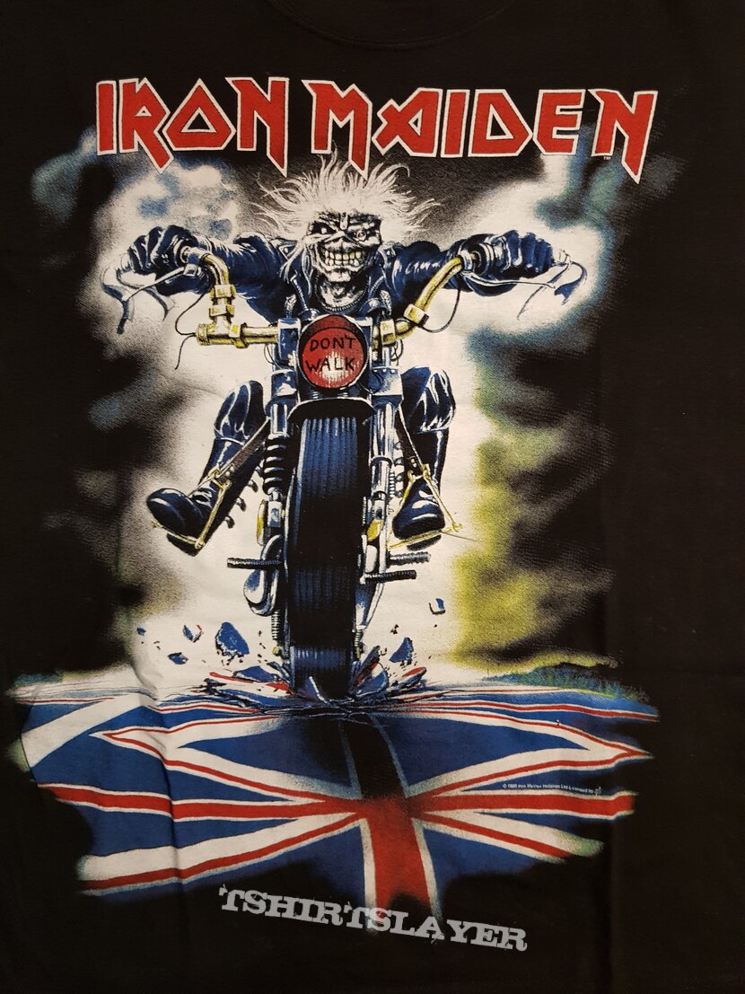IRON MAIDEN - Don't Walk Shirt 1989 | TShirtSlayer TShirt IRON MAIDEN - Don't Walk Shirt 1989 | TShirtSlayer TShirt