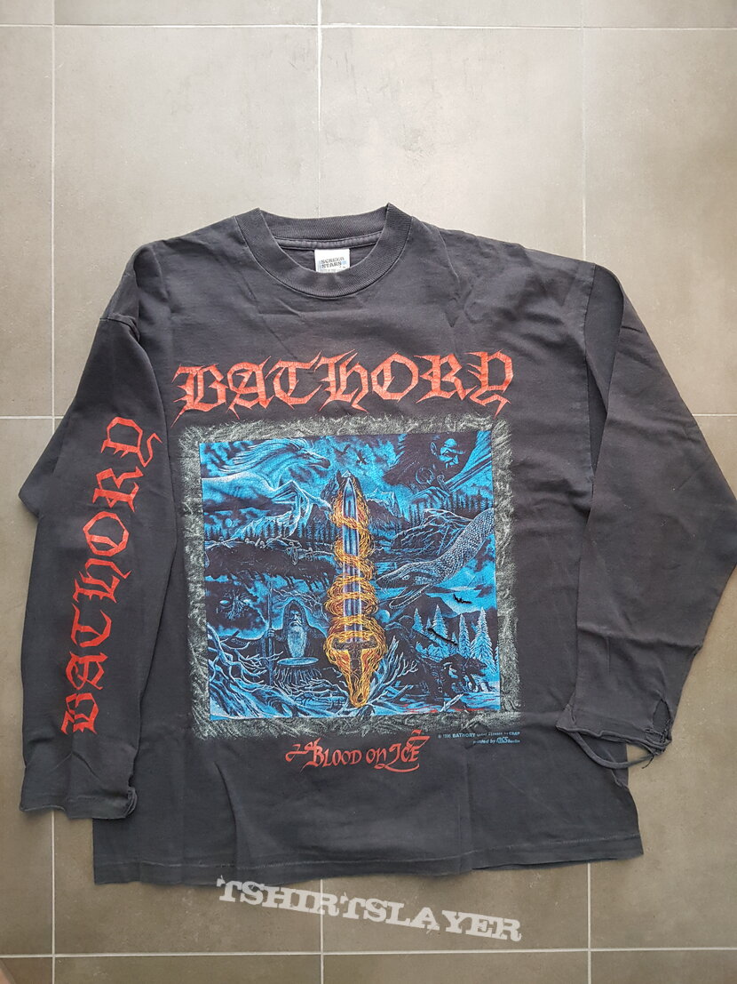 BATHORY - Blood On Ice Longsleeve 1996 BATHORY - Blood On Ice Longsleeve 1996