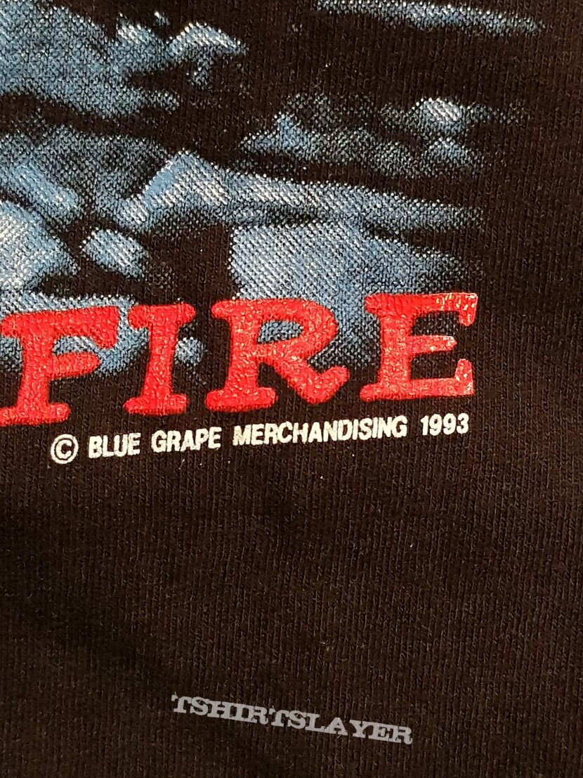 ANNIHILATOR - World On Fire Tour 1993 Shirt