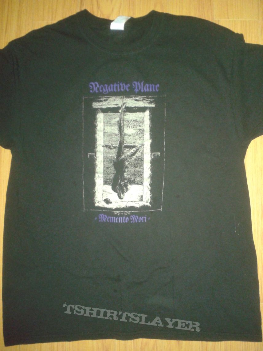 Negative Plane &quot;momento mori&quot; shirt