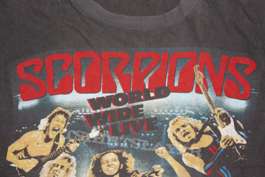 Scorpions Scorpion World Wide Live Tourshirt