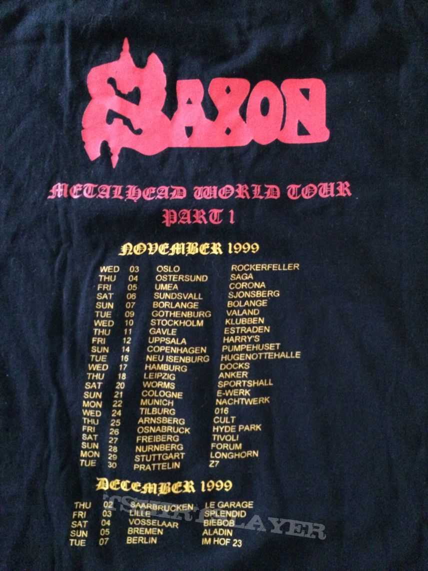 Saxon - Metalhead Tourshirt