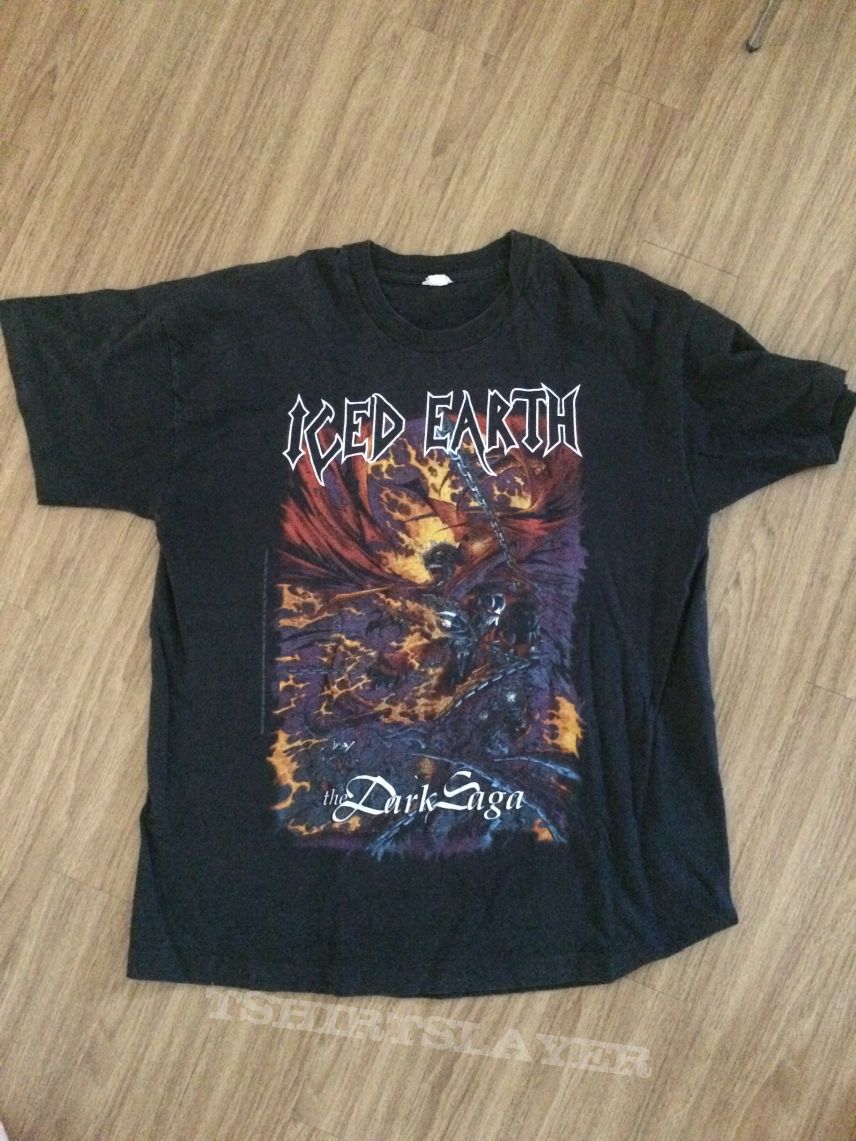 Iced Earth - The Dark Saga Tour Shirt | TShirtSlayer TShirt and  BattleJacket Gallery