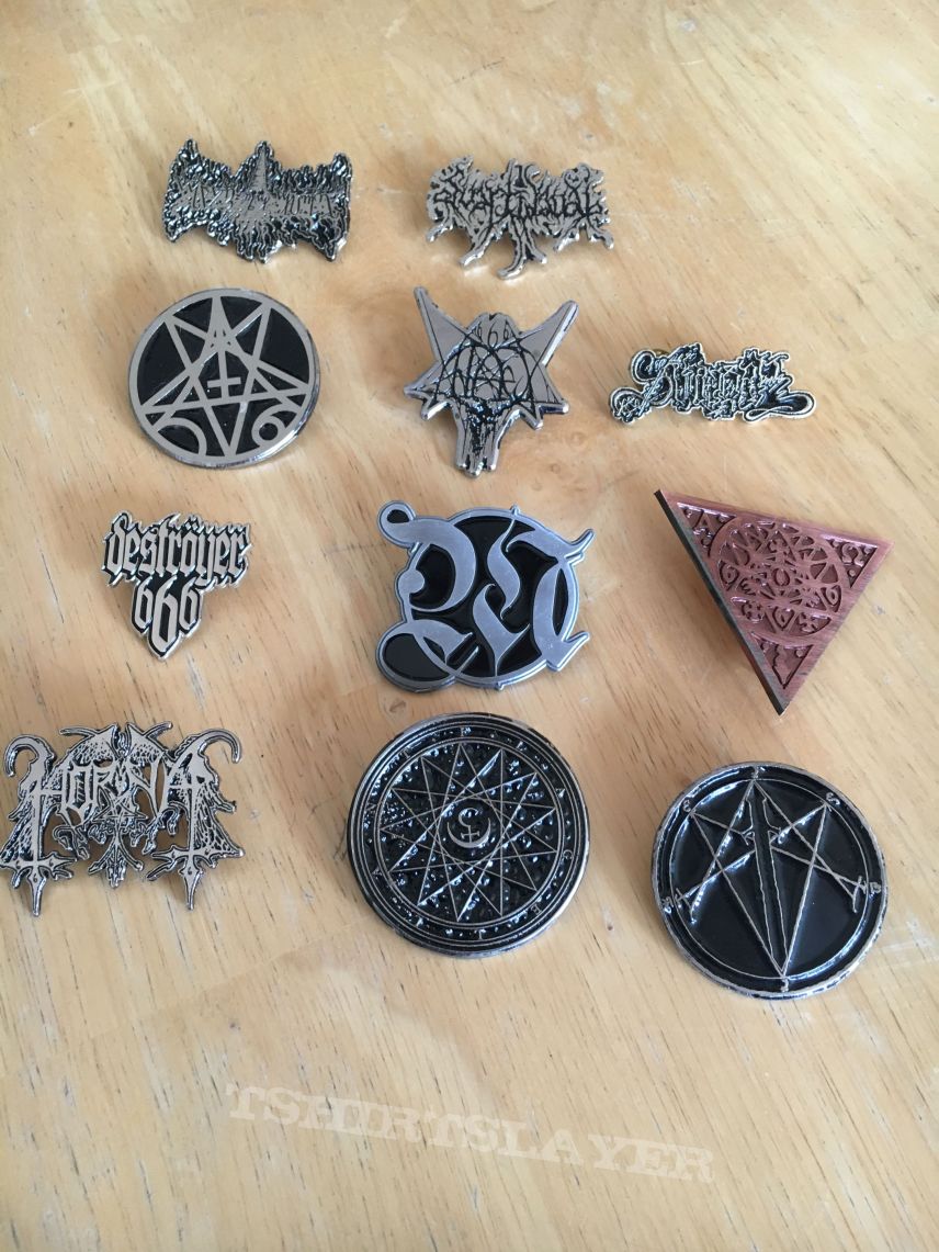 Cult Of Fire Metal pins