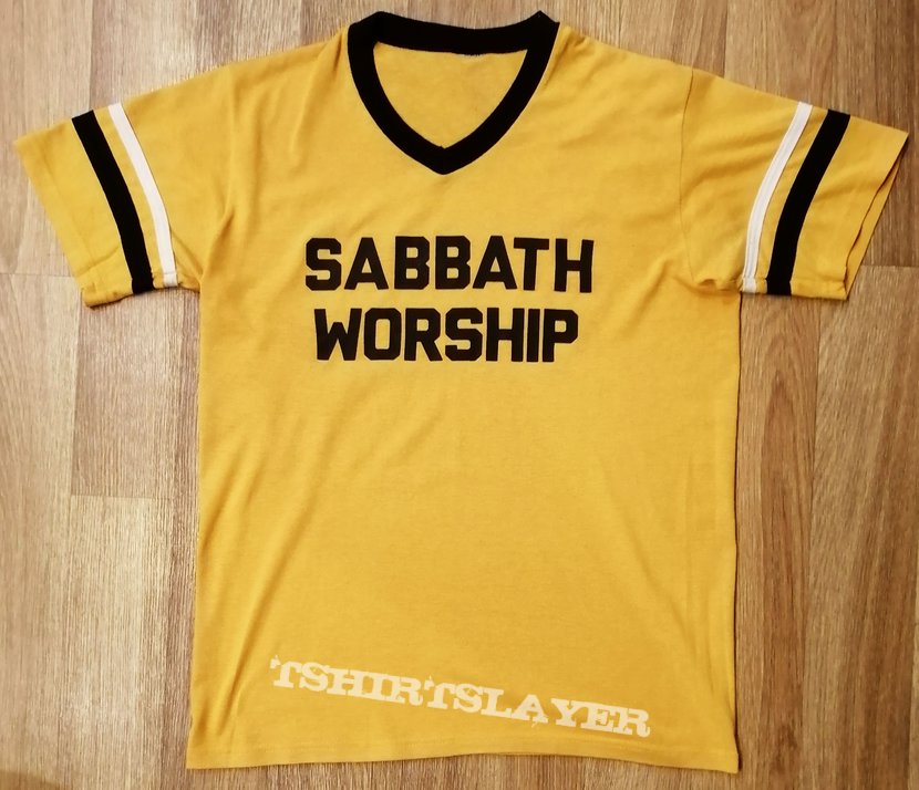 Black Sabbath "Sabbath worship" t-shirt | TShirtSlayer TShirt and  BattleJacket Gallery