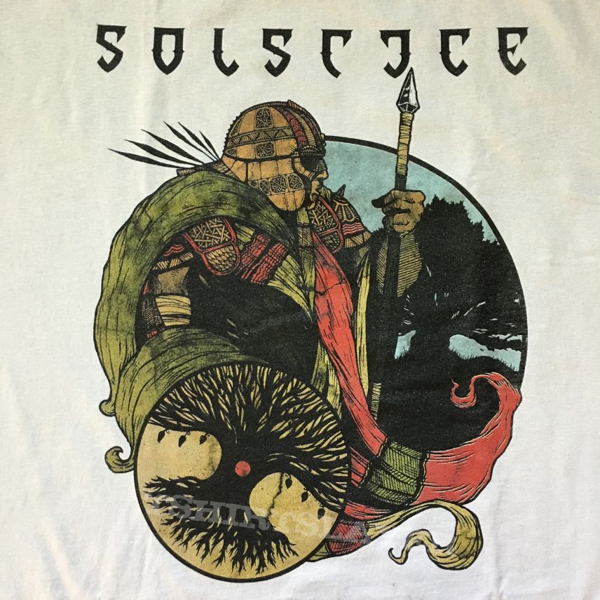 Solstice &quot;Death&#039;s Crown is Victory&quot; t-shirt