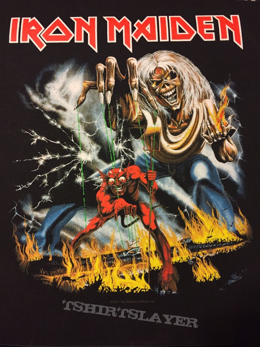 Iron Maiden-Number of the Beast back patch