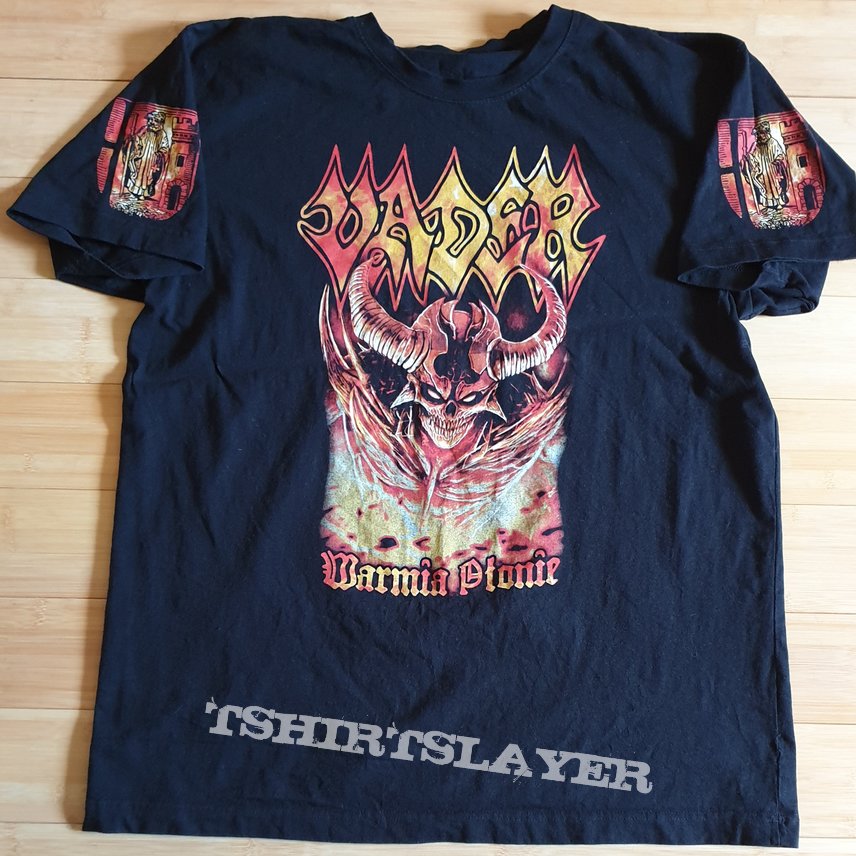 Vader - Warmia Burns, Unique and Special show shirt from the Olsztyn show in Poland - TS XL Vader - Warmia Burns, Unique and Special show shirt from the Olsztyn show in Poland - TS XL