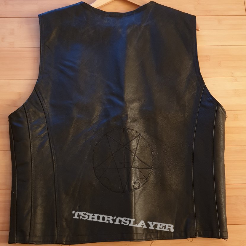 Morbid Angel - Blasphagram Leather Singlet - One of  kind! Only 1 in existence!