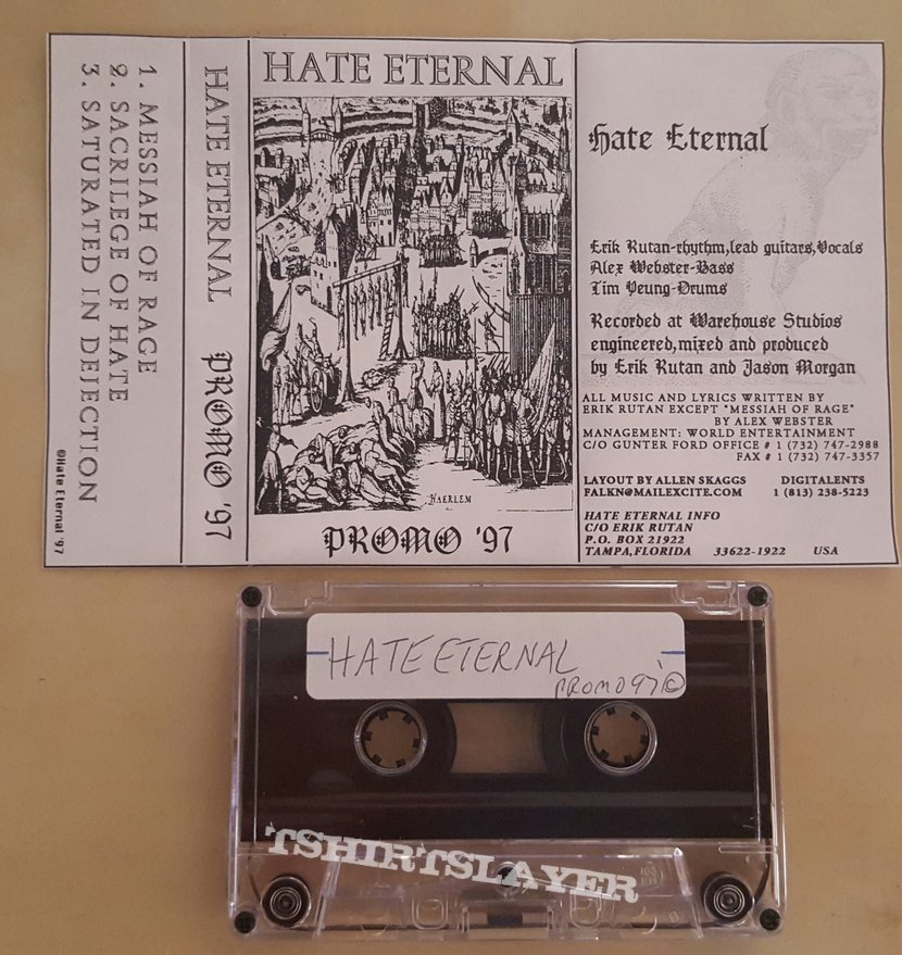 Hate Eternal - Promo Cassette 1997