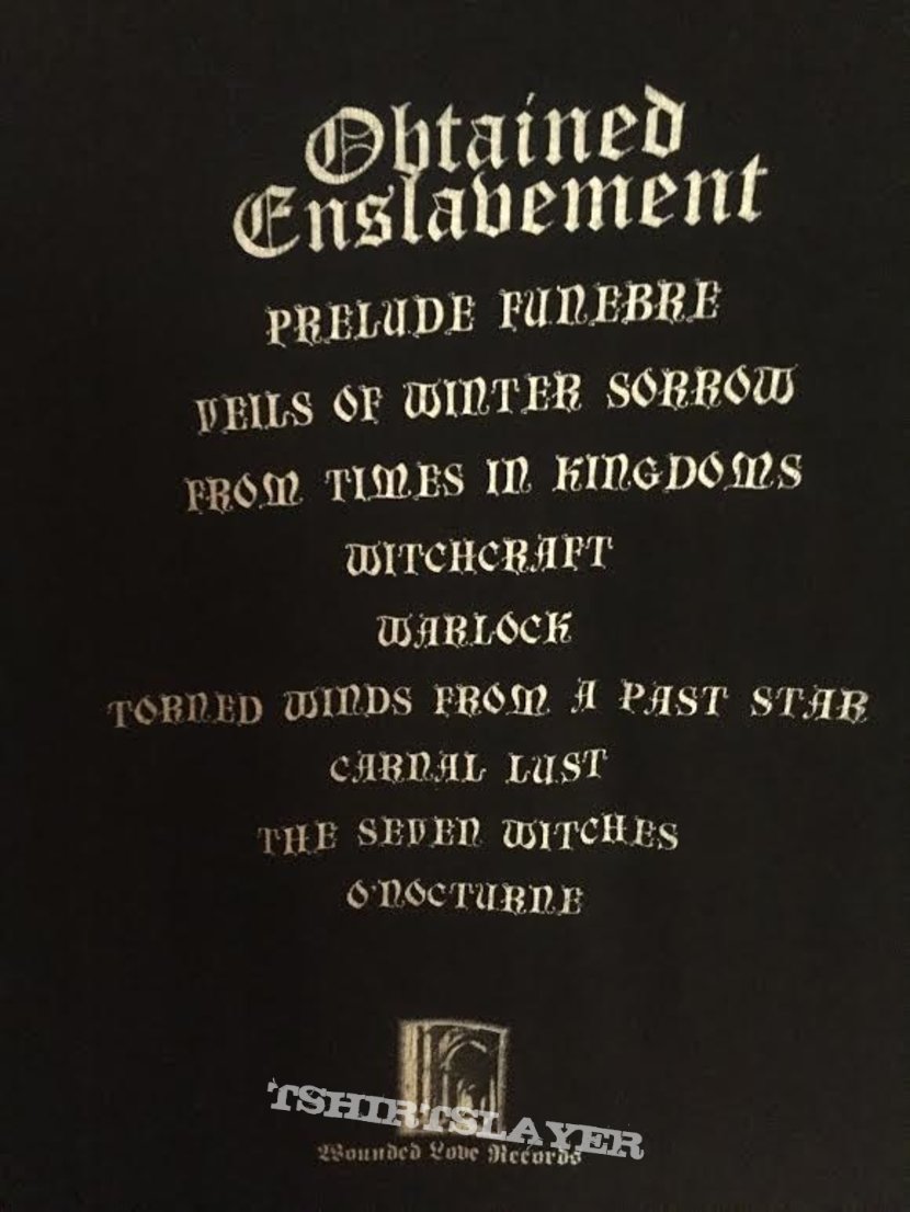 Obtained Enslavement &quot;Witchcraft&quot; Shirt