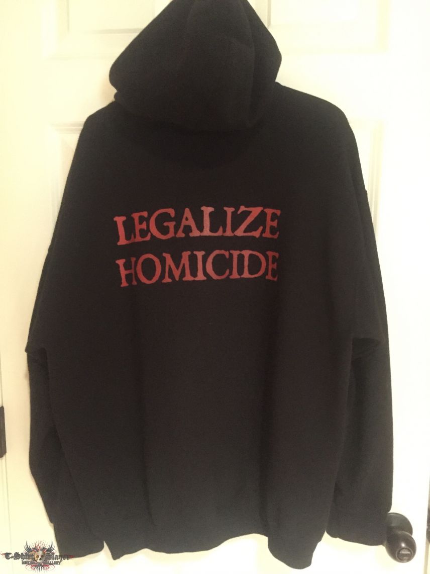 Devourment &quot;Legalize Homocide&quot; Sweatshirt