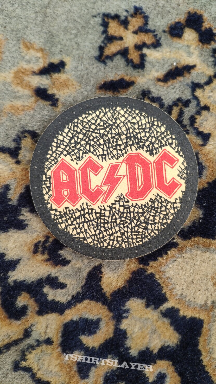 AC/DC Leather Patch