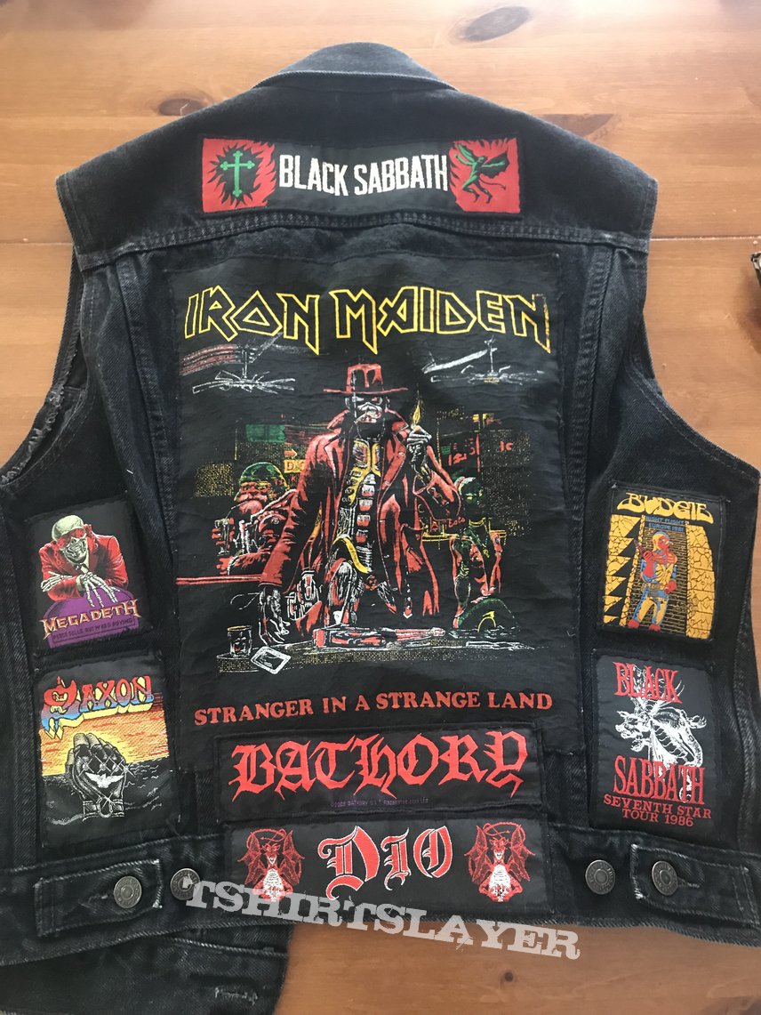 Iron Maiden Black Denim/Stranger in a Strange Land