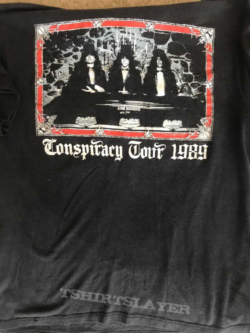 King Diamond Conspiracy 1989 Tour shirt