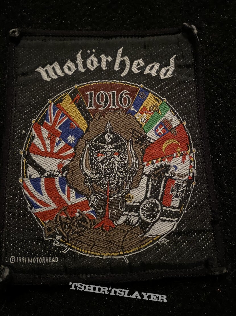 Motörhead 1916 patch