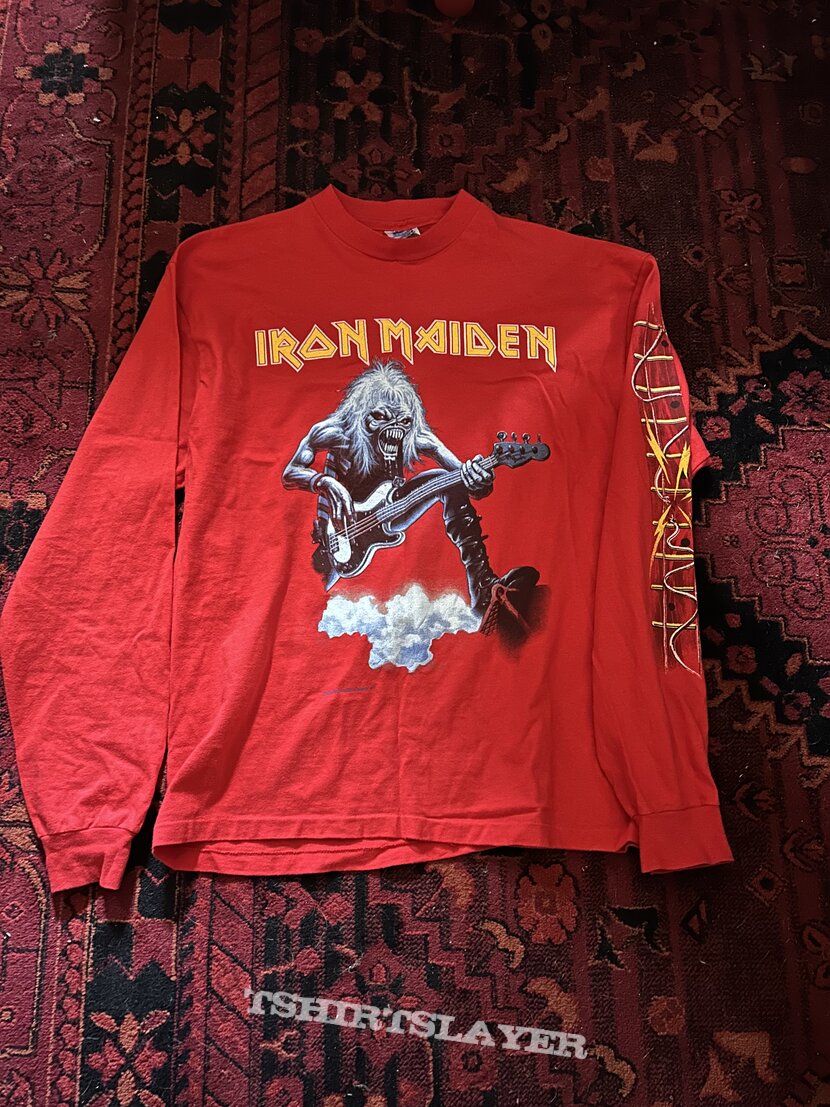 Iron Maiden A Real Live Tour Fretboard Longsleeve