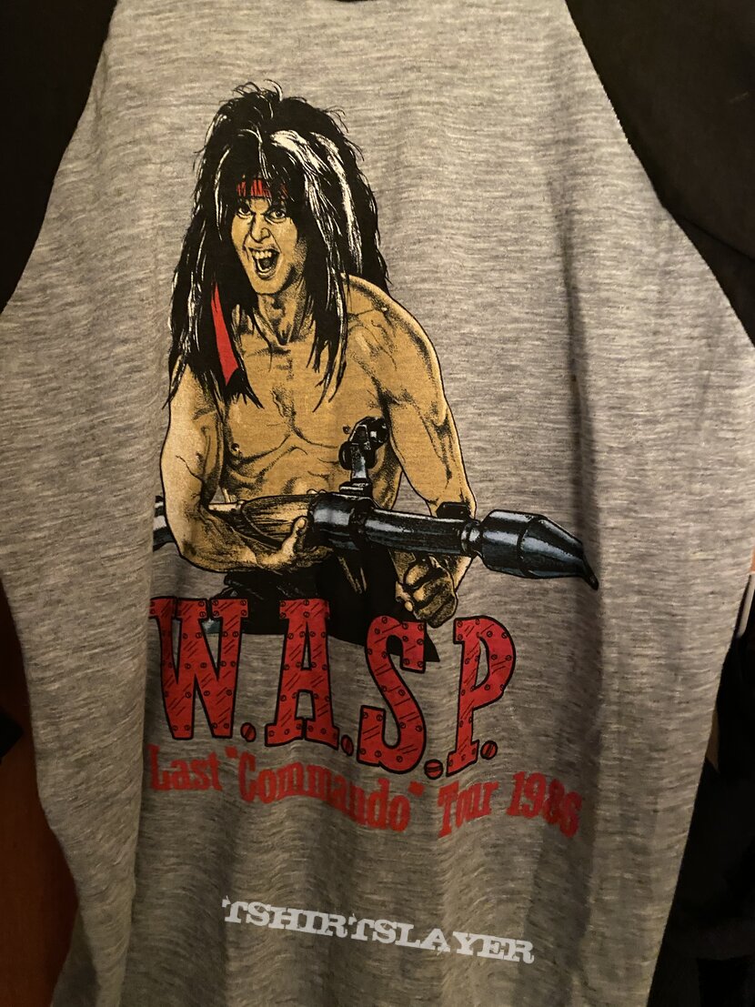 W.A.S.P. Last Commando 1986 Jersey