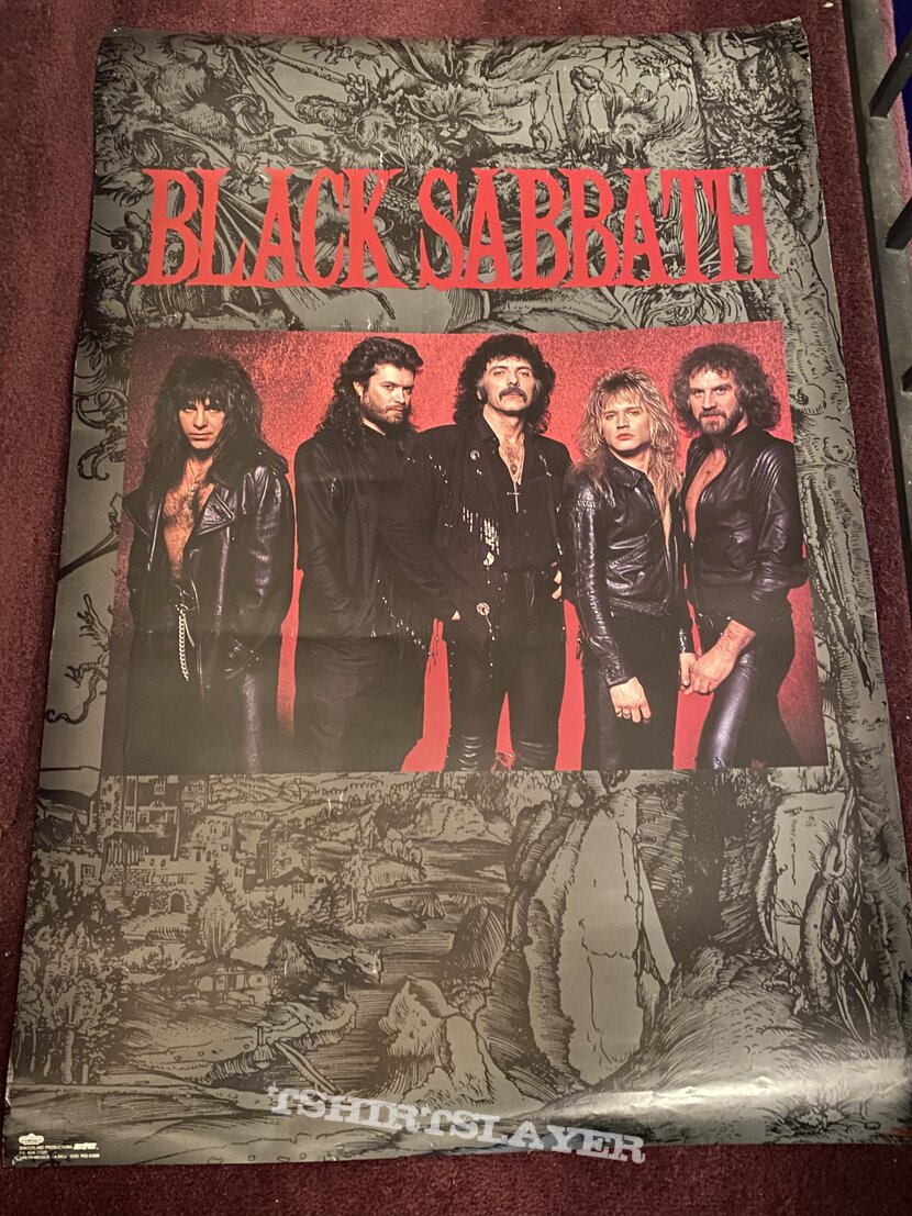 Black Sabbath Seventh Star Promo Poster