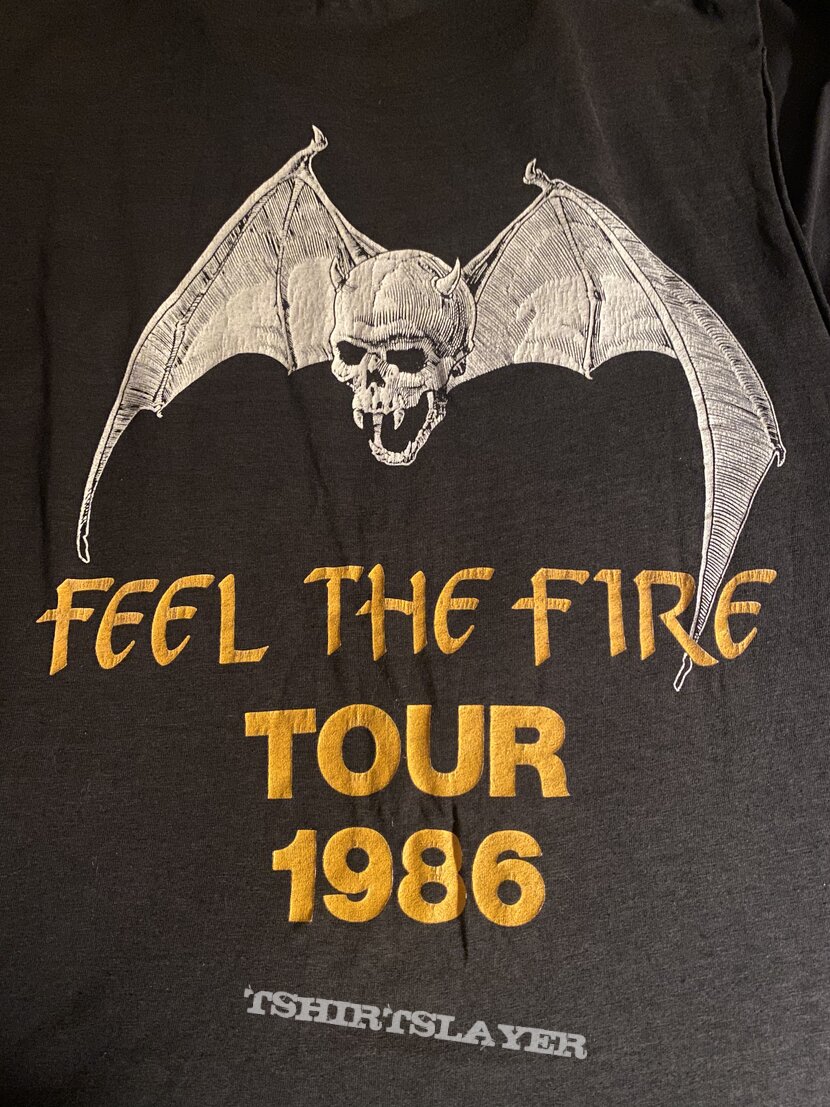 Overkill Feel the Fire Tour 1986