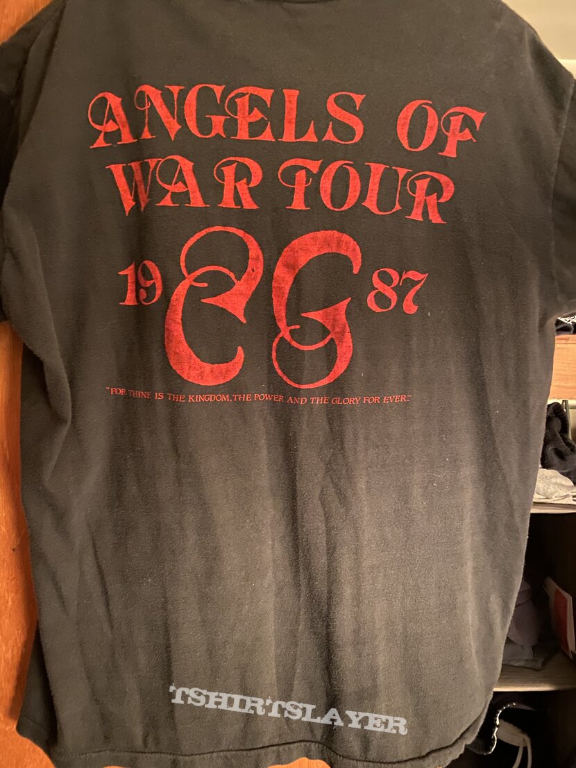 Crimson Glory Angels of War 1987 | TShirtSlayer TShirt and BattleJacket ...
