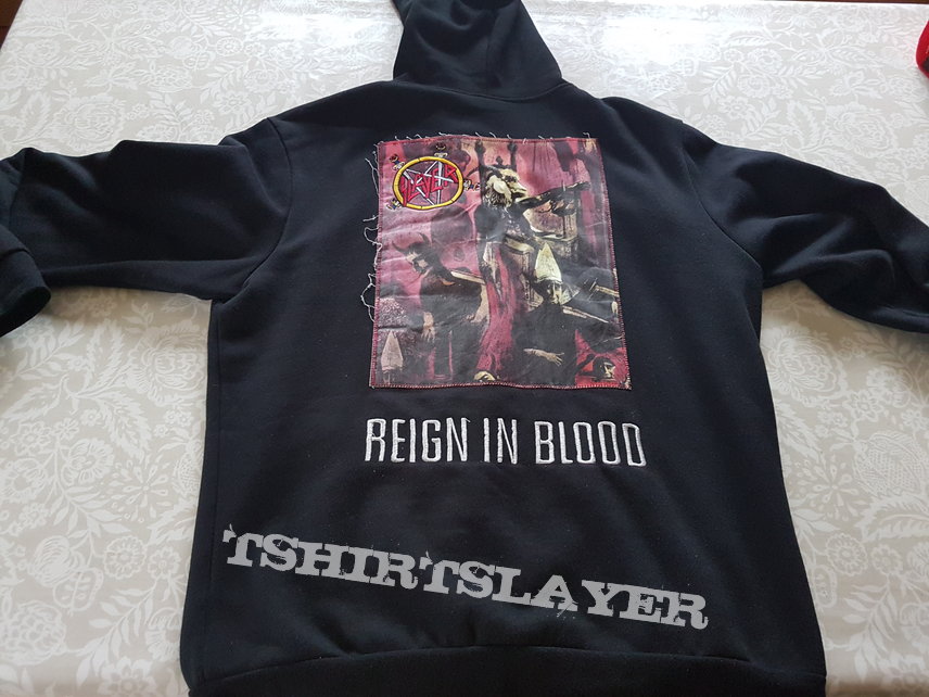 slayer reign in blood hoodie