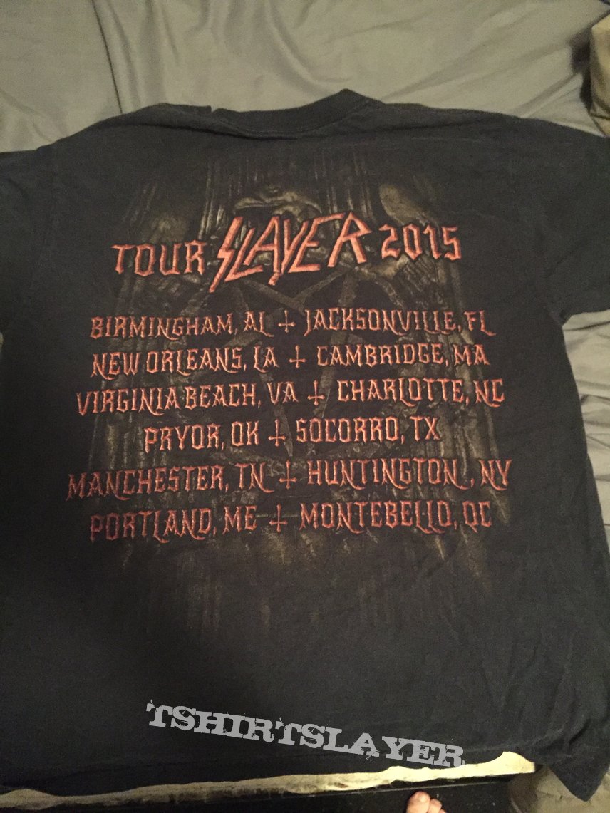Slayer World Domination tour 2015