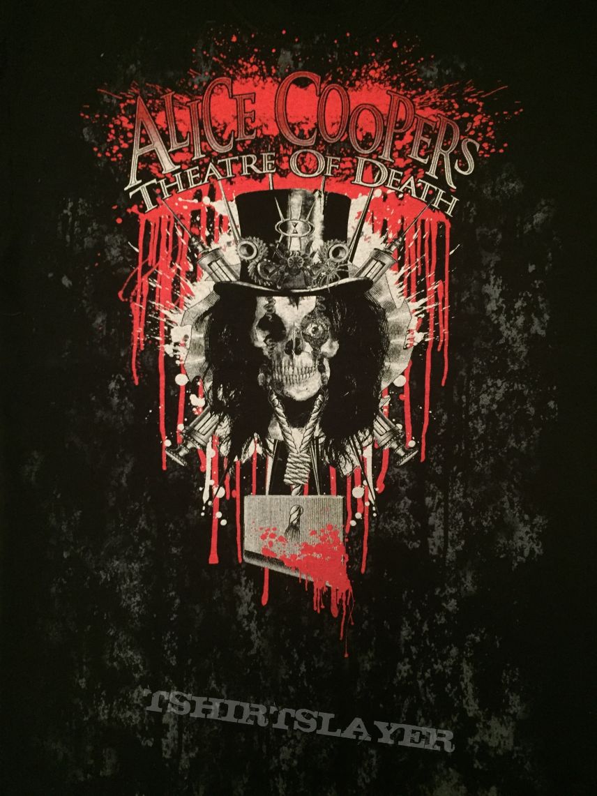 Alice Cooper - Theatre Of Death 2009 tour shirt