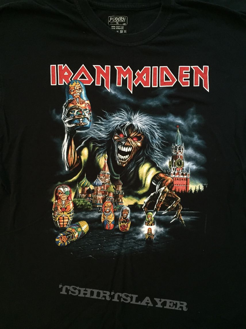 Iron Maiden - Moscow 2008 event shirt | TShirtSlayer TShirt and ...