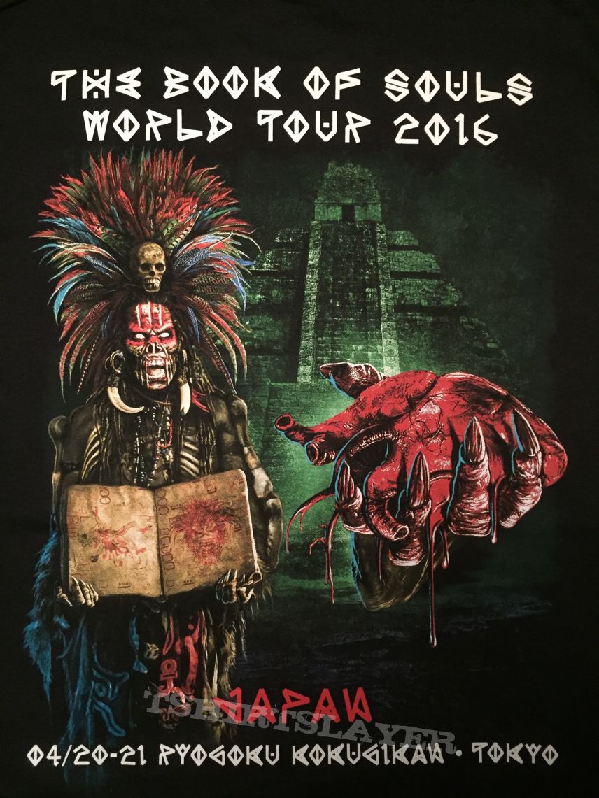 Iron Maiden - Japan 2016 event shirt