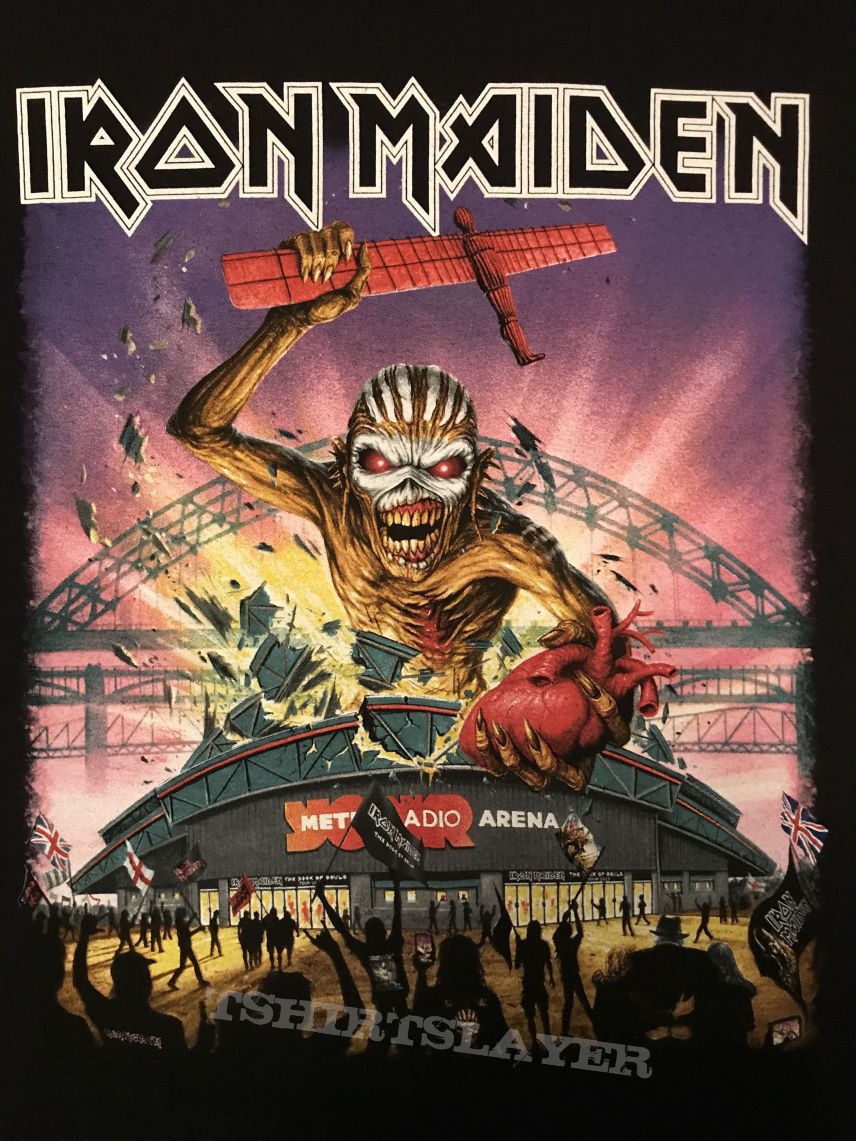 Iron Maiden - Newcastle 2017 event shirt