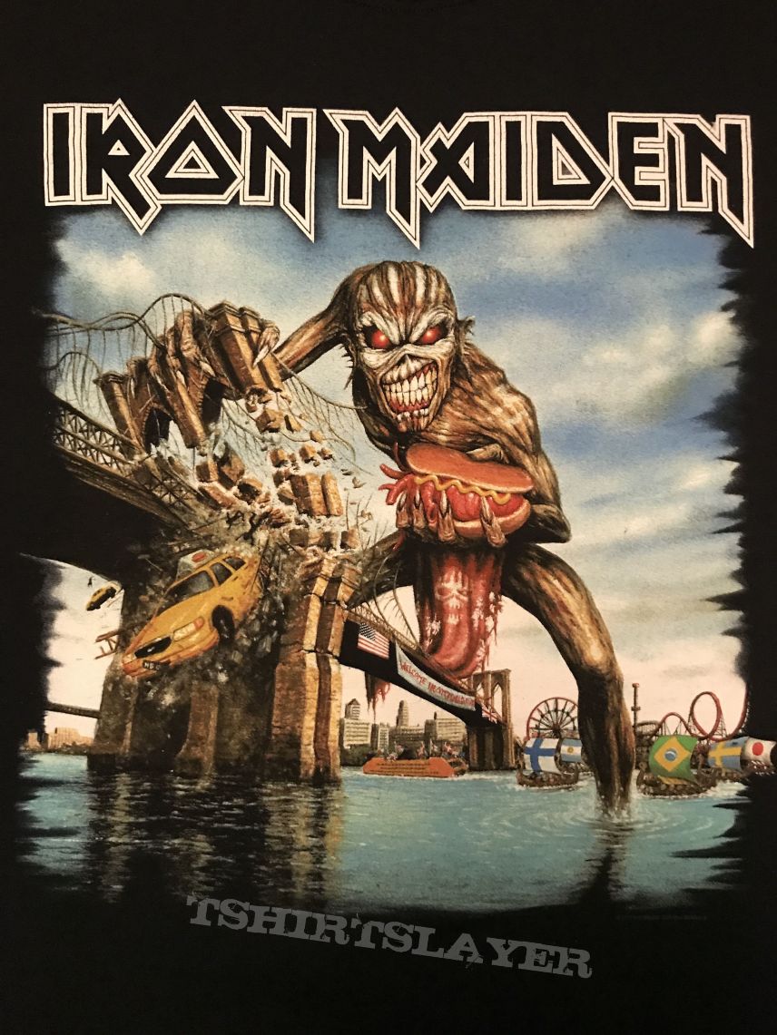 Iron Maiden - Brooklyn 2017 event shirt | TShirtSlayer TShirt and ...