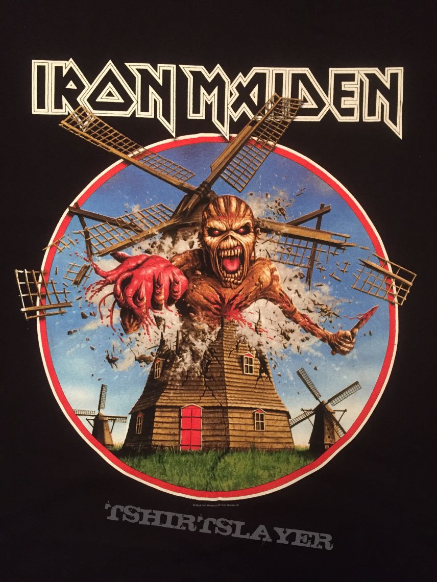 Iron Maiden - Netherlands 2016 event shirt