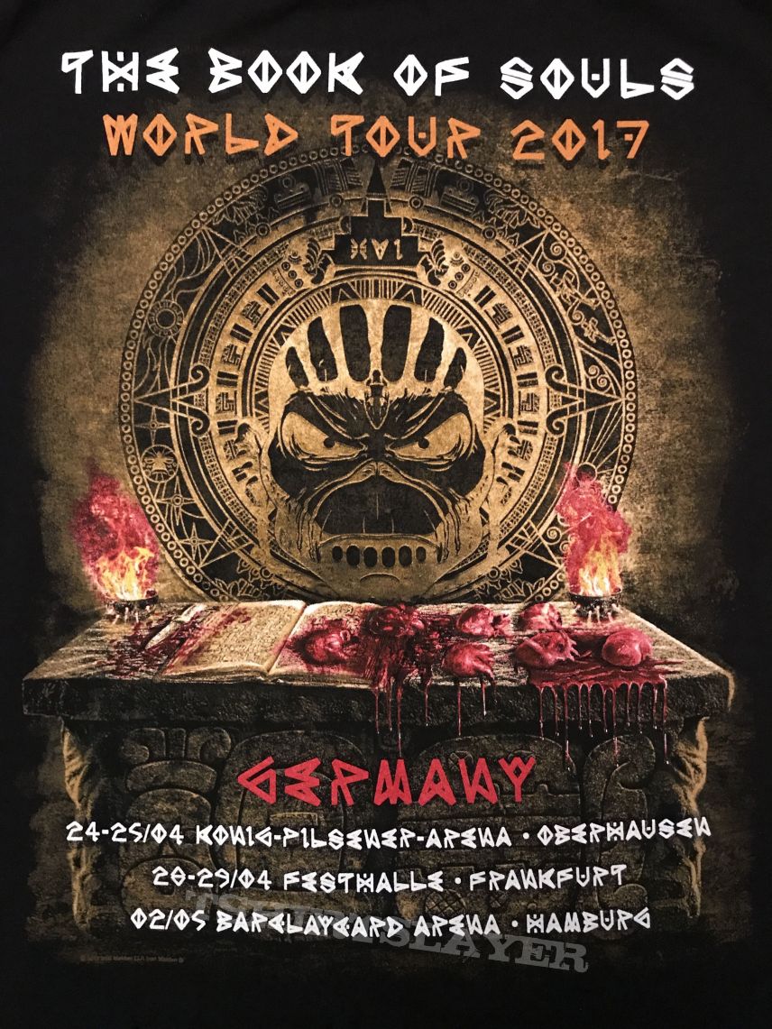 Iron Maiden - Germany 2017 event shirt