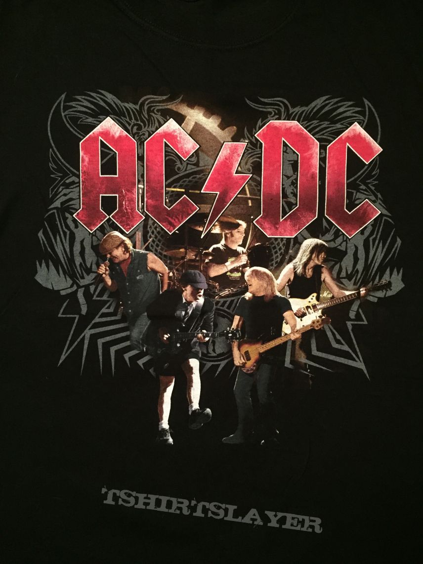 AC/DC - Black Ice 2008 tour shirt