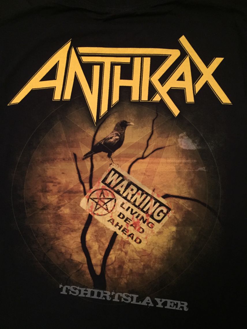 Anthrax - Among The Living Dead 2013 shirt