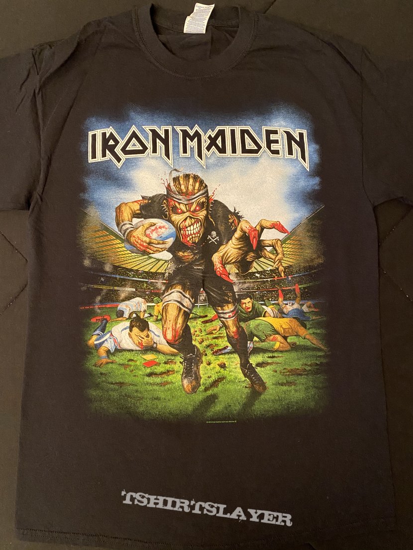 Iron Maiden - New Zealand 2016 event shirt | TShirtSlayer TShirt and  BattleJacket Gallery