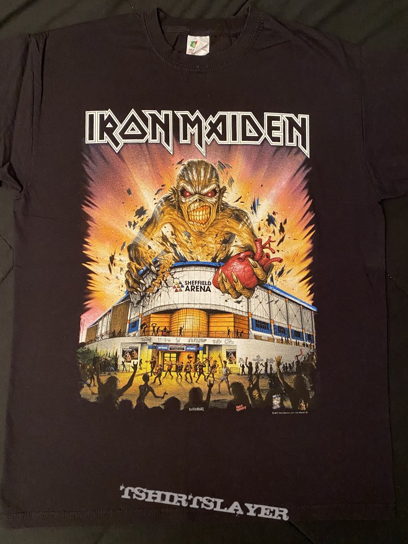Iron Maiden - Sheffield 2017 event shirt | TShirtSlayer TShirt and ...