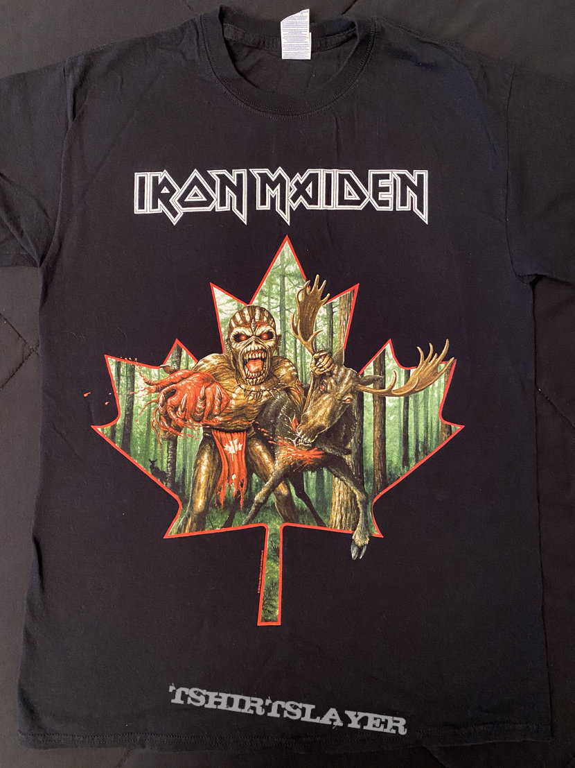 Distribuere Skadelig ensom Iron Maiden - Canada 2016 event shirt | TShirtSlayer TShirt and  BattleJacket Gallery