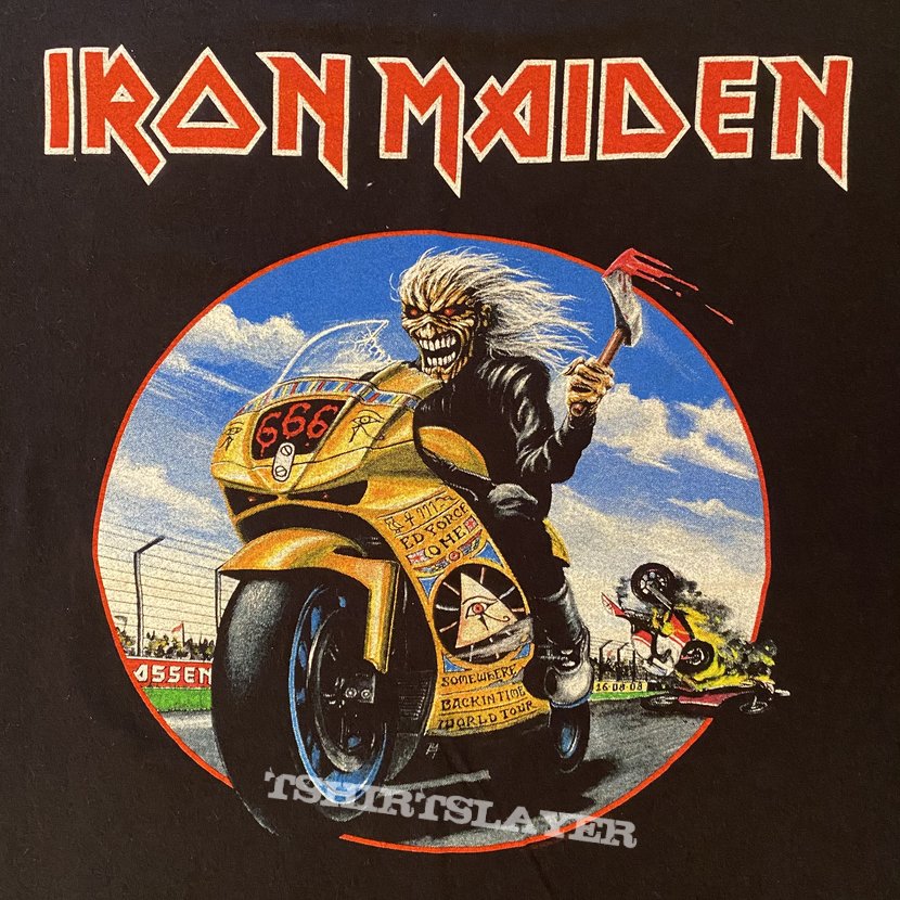 Iron Maiden - Assen 2008 event shirt